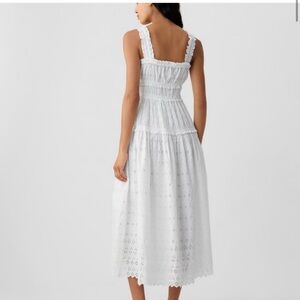 New Doen Gap Collab Eyelet Midi Sun Dress Sundress
